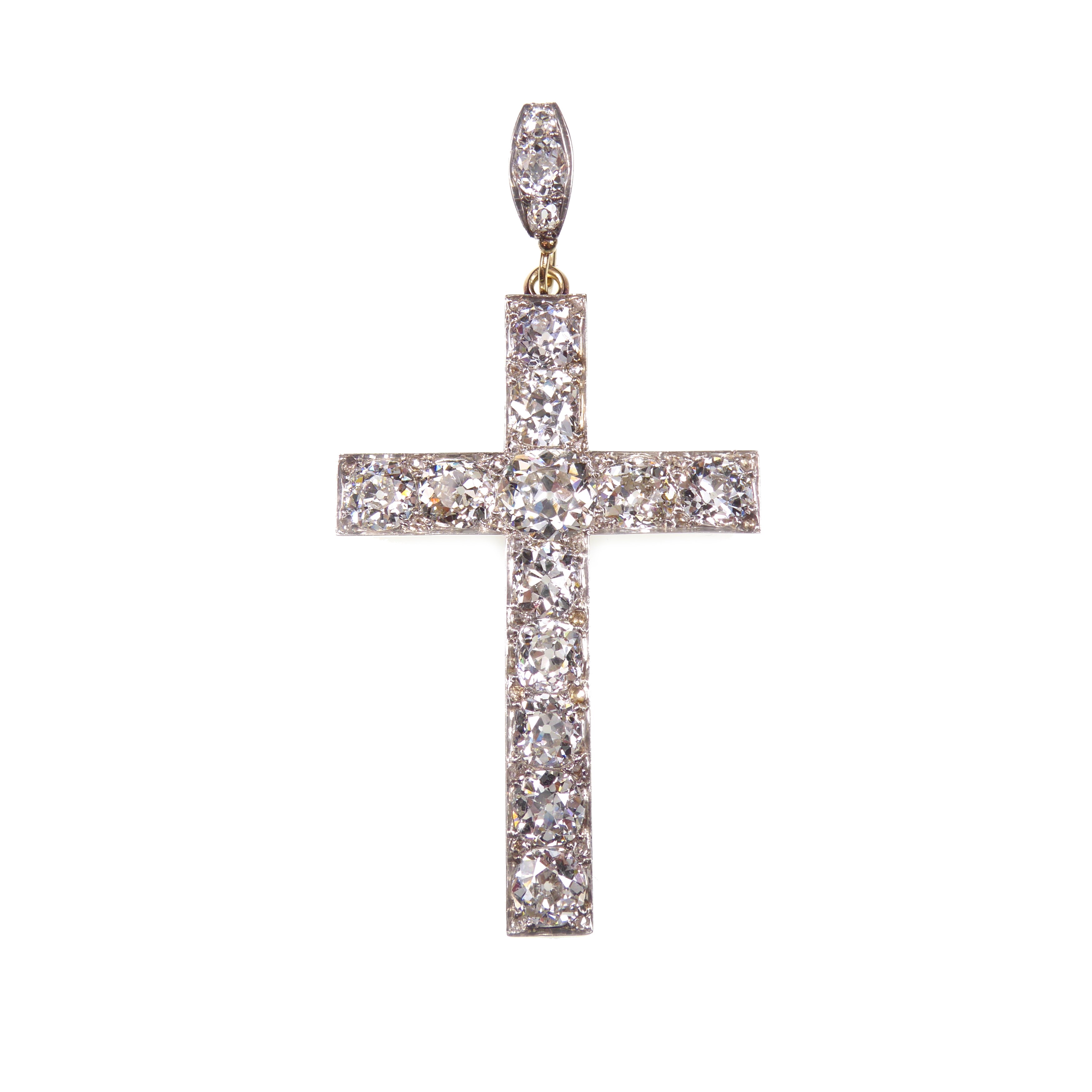 Antique on sale diamond cross