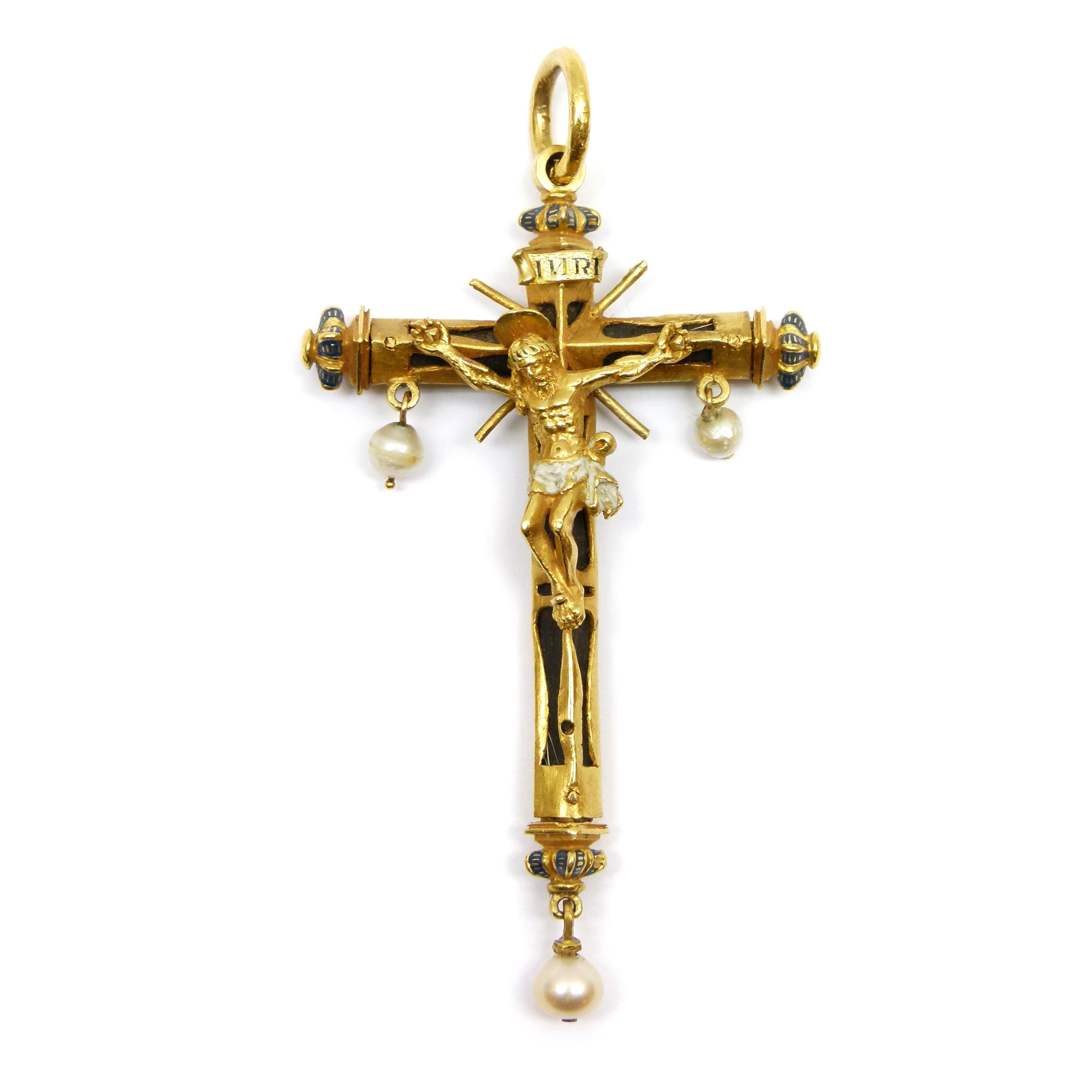 spanish crucifix necklace