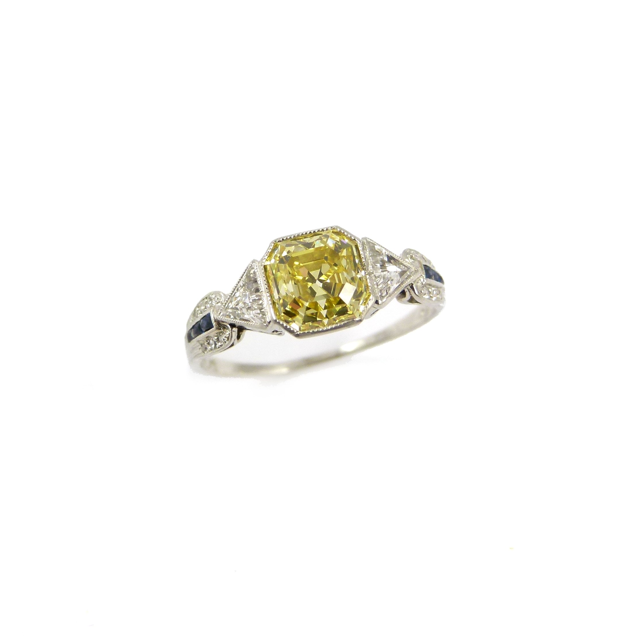 birks yellow diamond ring