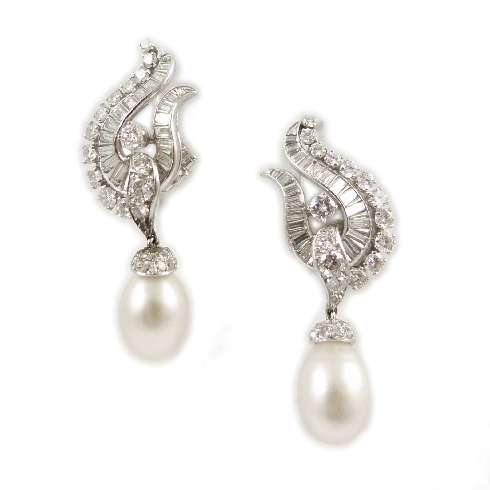 natural pearl earrings