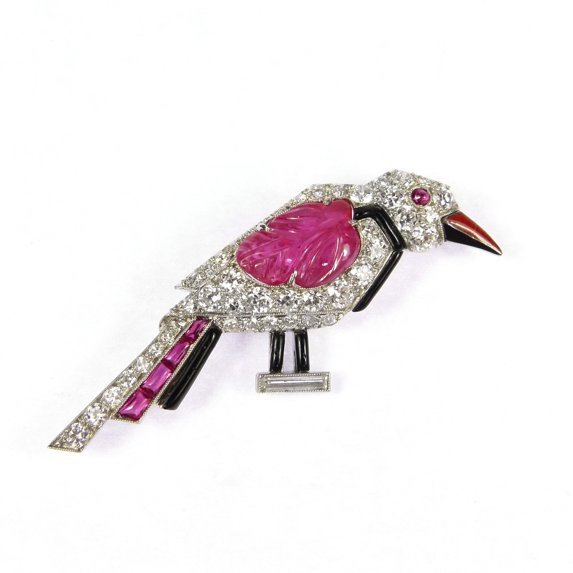 cartier bird brooch